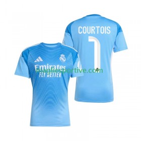 Completo Calcio Real Madrid Thibaut Courtois 1 Portiere Divisa Prima 2025-2026